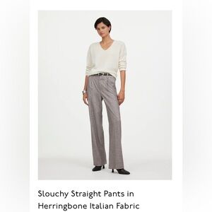 Madewell Slouchy Straight Pants.
